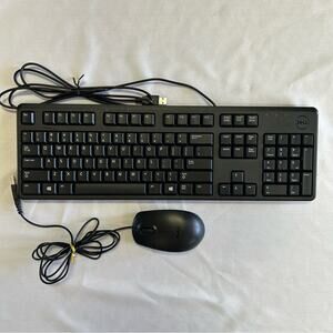 Dell Wired Keyboard & Wired Mouse